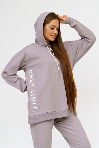 Костюм Челси футер 2-х нитка пепельный