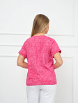 Футболка женская Арабеска фуксия