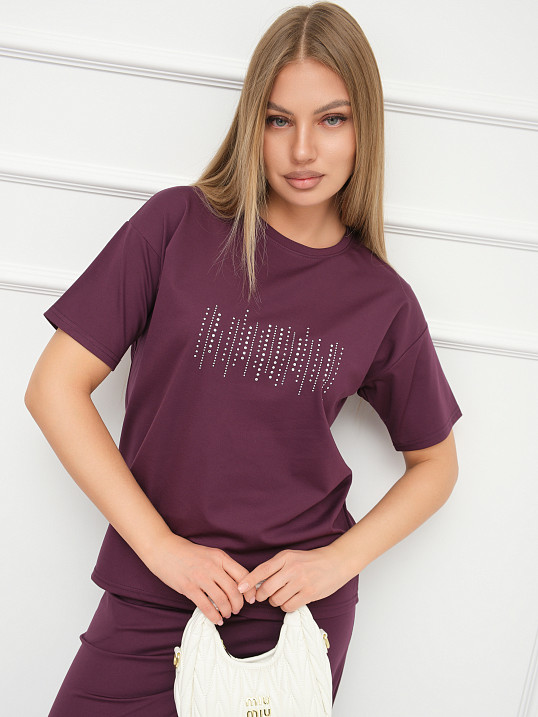 Костюм женский Арабэлла слива