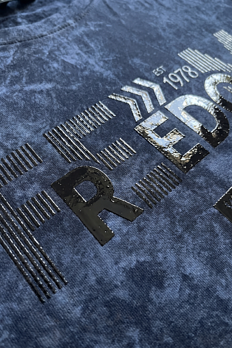 Футболка мужская Рич варенка синий