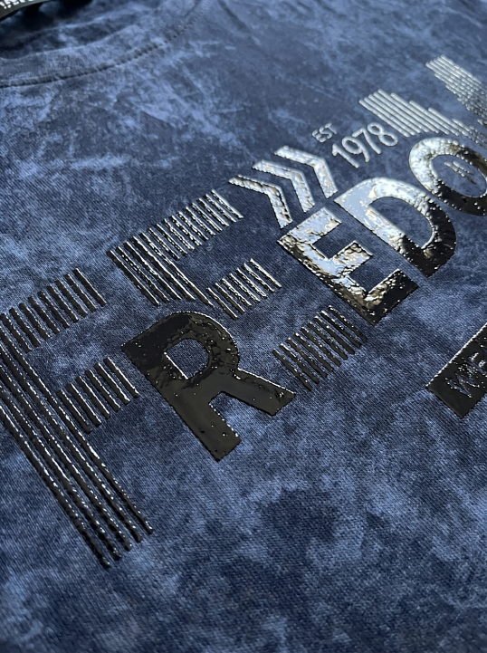 Футболка мужская Рич варенка синий