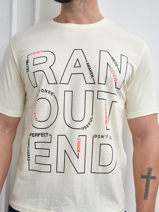 Футболка мужская Сириус экрю