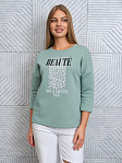 Свитшот женский Бьюти фисташка