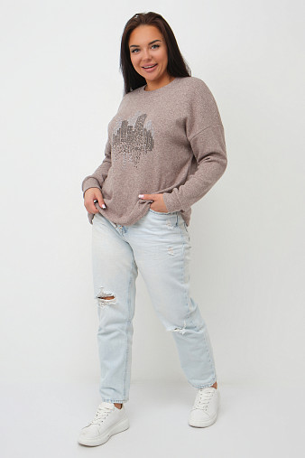 Джемпер женский Келли бежевый