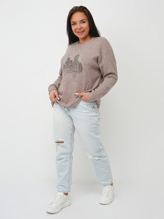 Джемпер женский Келли бежевый