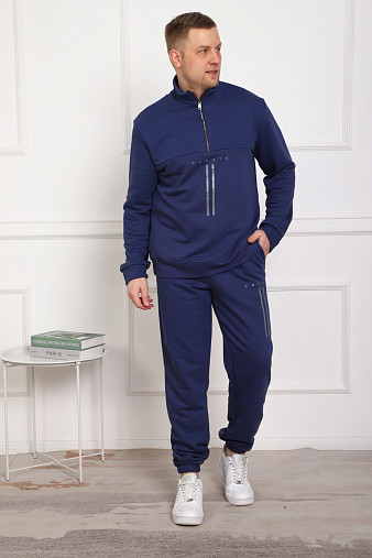 Костюм мужской Старк 3-х нитка петля индиго