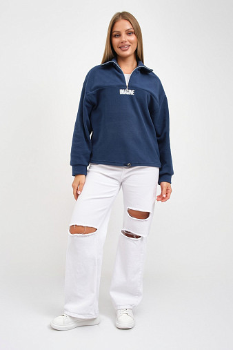 Толстовка жен. Тренд-2 флис петроль