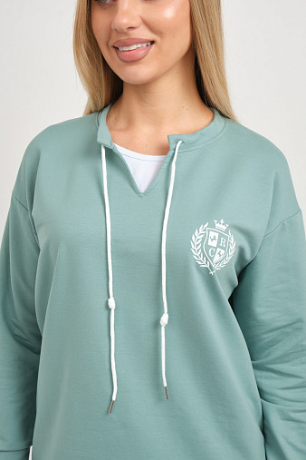 Свитшот женский Гранд св.изумруд