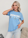 Футболка женская Имидж голубой