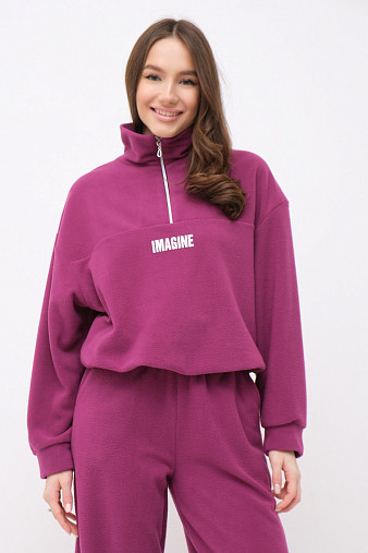 Костюм жен. Тренд-2 флис лиловый