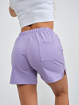 Шорты женские Барбара футер лаванда