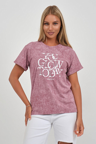 Футболка жен. Лиона варенка корица