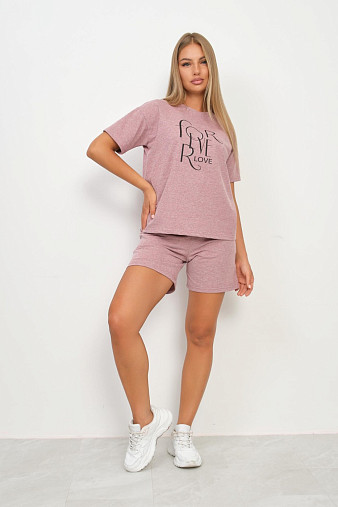 Костюм женский Мега брусника