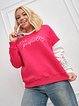 Толстовка женская Медея начес фуксия