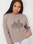 Джемпер женский Келли бежевый