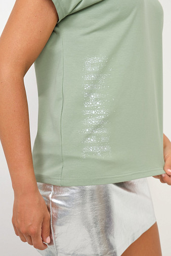 Футболка женская Мирэль фисташка