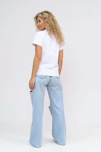 Футболка женская Имидж белая