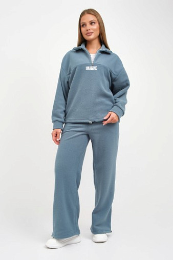 Костюм жен. Тренд-2 флис изумруд