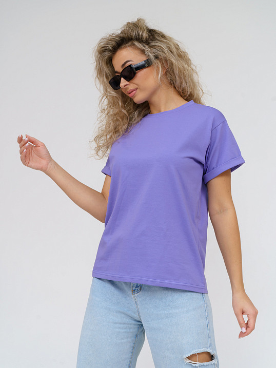 Футболка женская Классика василек