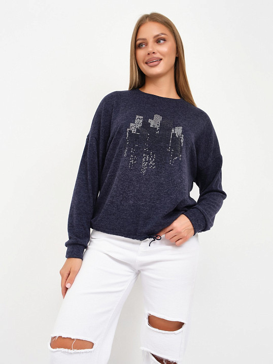 Джемпер женский Келли-2 синий