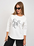 Свитшот женский Одри молочный