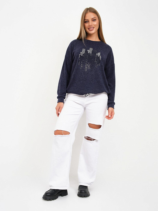 Джемпер женский Келли-2 синий