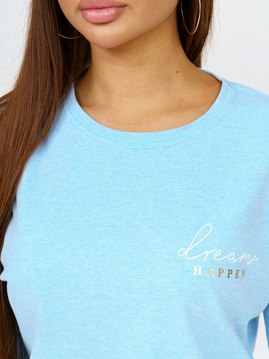 Костюм женский Мегаполис голубой