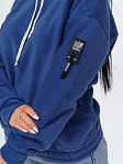Толстовка Флис индиго