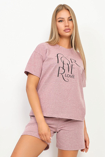 Костюм женский Мега брусника