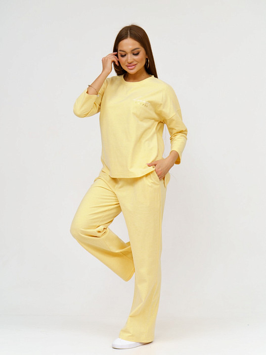 Костюм женский Мегаполис желтый