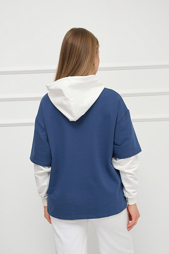 Толстовка женская Венди св.индиго