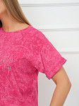Футболка женская Арабеска фуксия