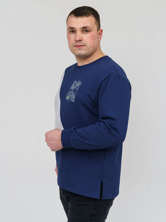 Толстовка мужская Форвард индиго