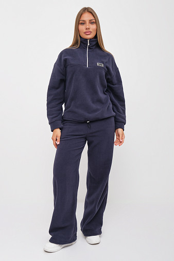 Костюм жен. Тренд флис т.серый