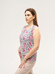 Майка Летнее признание розовый/буквы