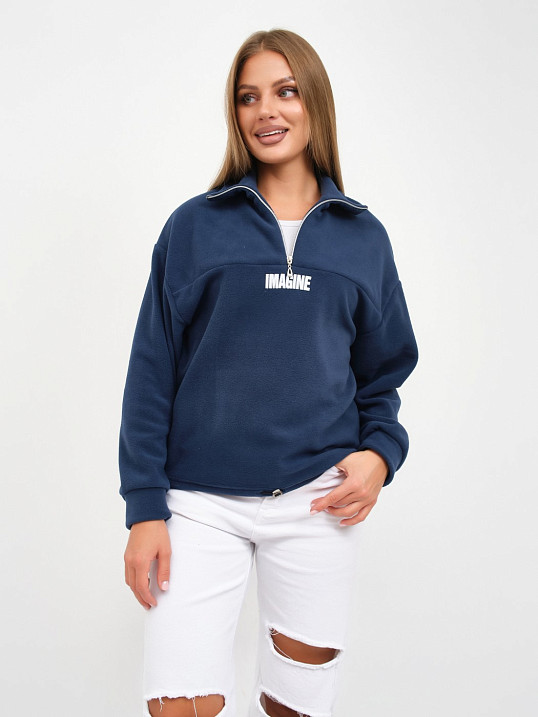 Толстовка жен. Тренд-2 флис петроль