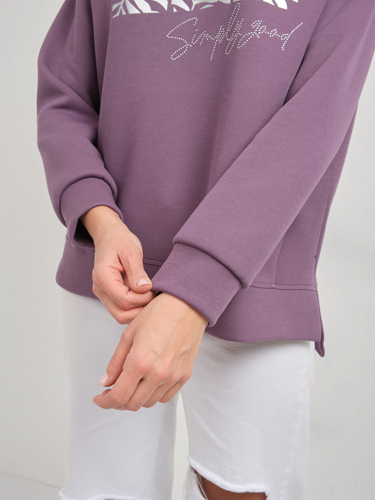 Свитшот женский Флёр слива