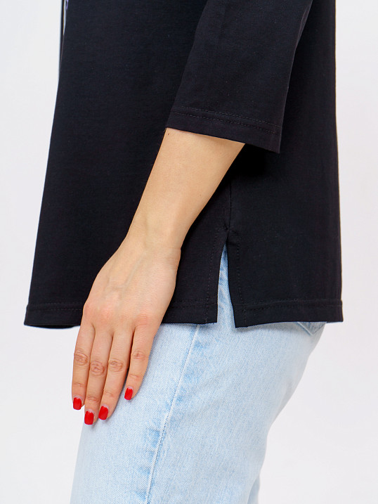 Лонгслив Стиль черный