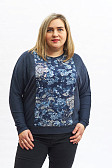 Джемпер женский БЖТВ-04 синий