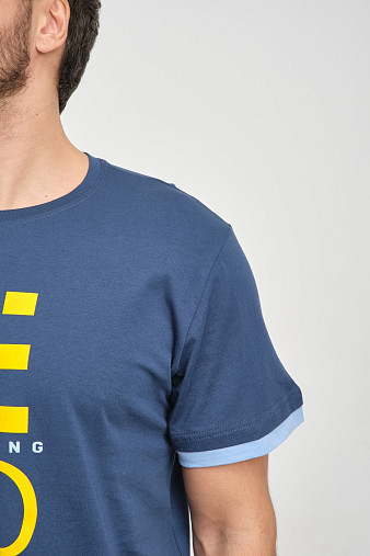 Футболка мужская Фантом индиго