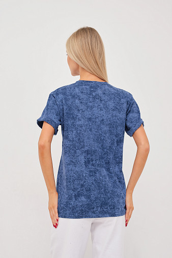 Футболка женская Арабеска св.индиго
