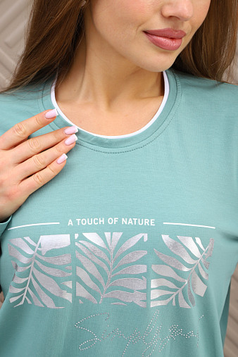 Лонгслив женский Рио св.изумруд