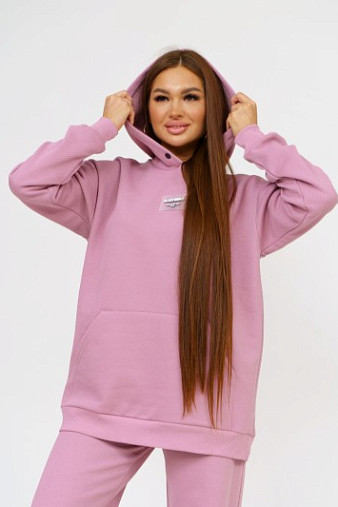 Толстовка Лакоста брусника