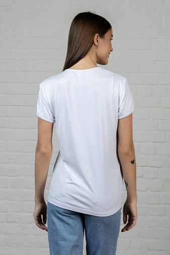 Футболка Селфи белый