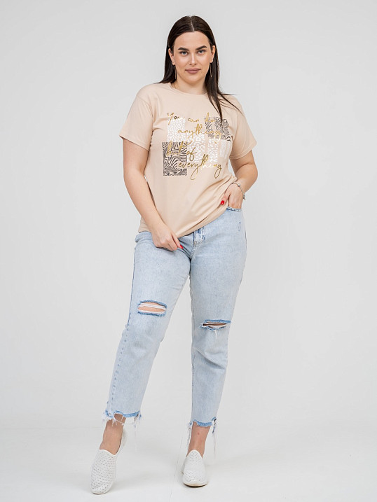 Футболка женская Сафари-2 бежевый