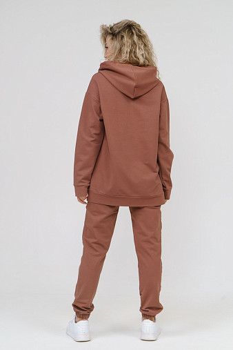 Костюм Челси футер 2-х нитка шоколад