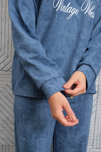 Костюм женский Верона варенка индиго