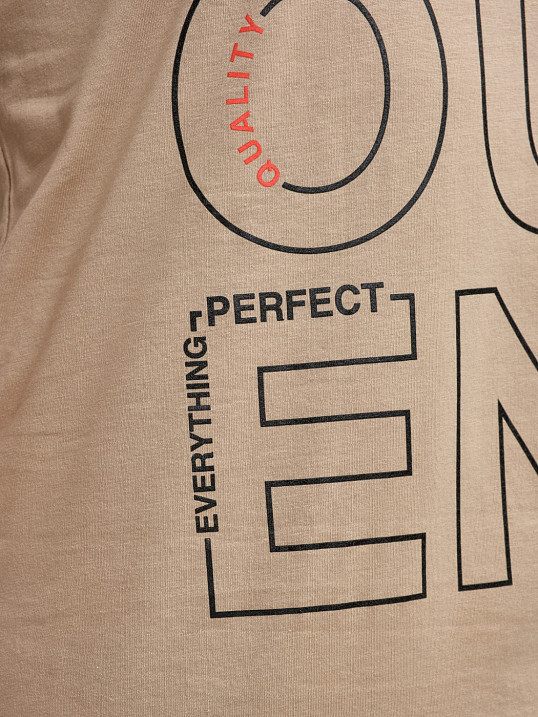 Футболка мужская Сириус бежевый