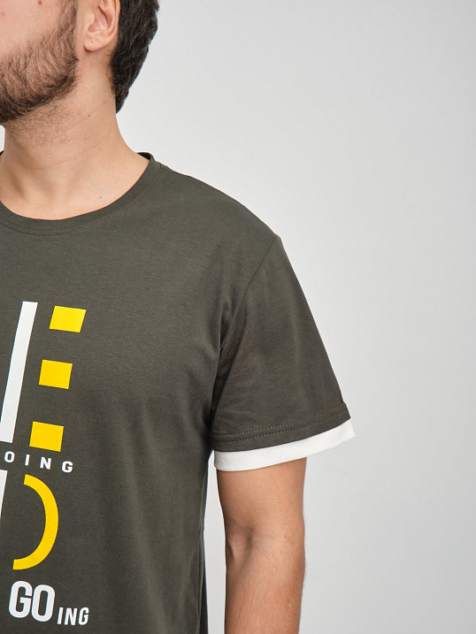 Футболка мужская Фантом хаки