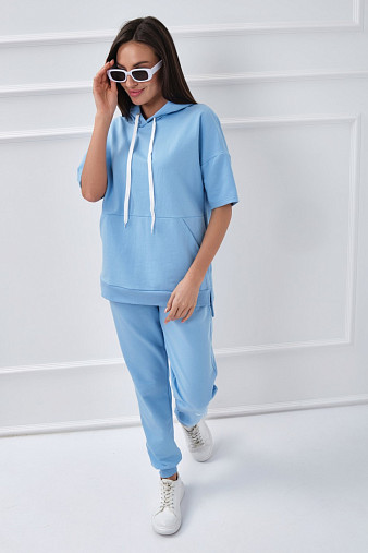 Костюм Мишель голубой